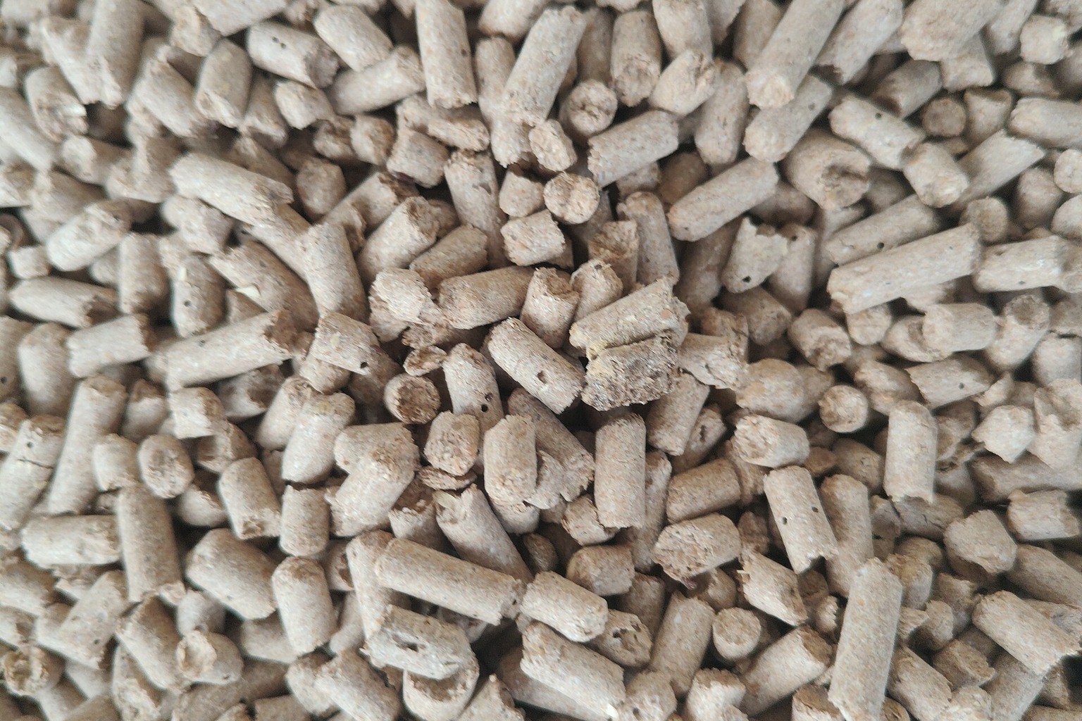 Close-up of wood pellets. Their appearance alone does not establish food-safe cooking suitability.